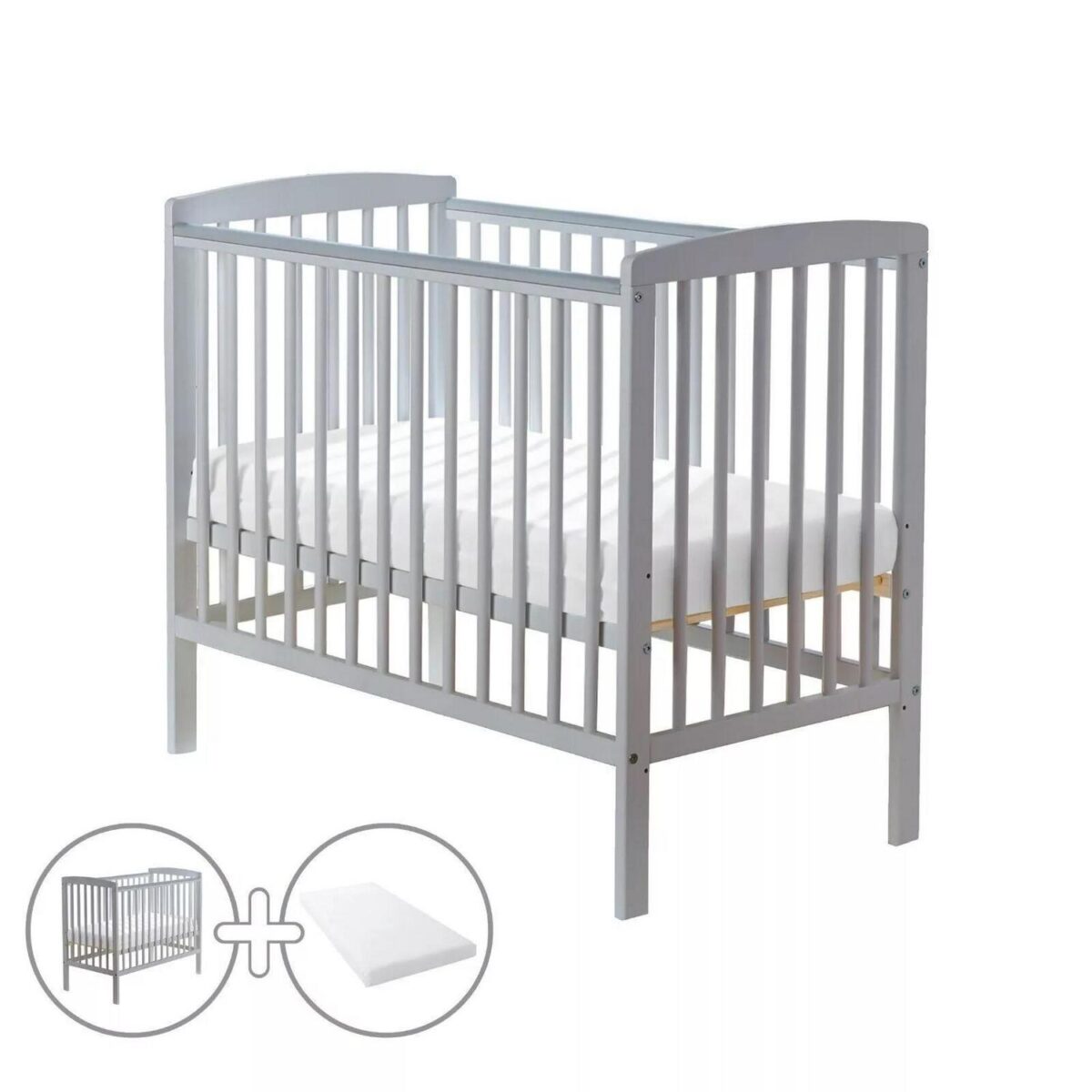 Baby Compact Cot Gre fb97c490d47d9f3a5d1b7978d078505f