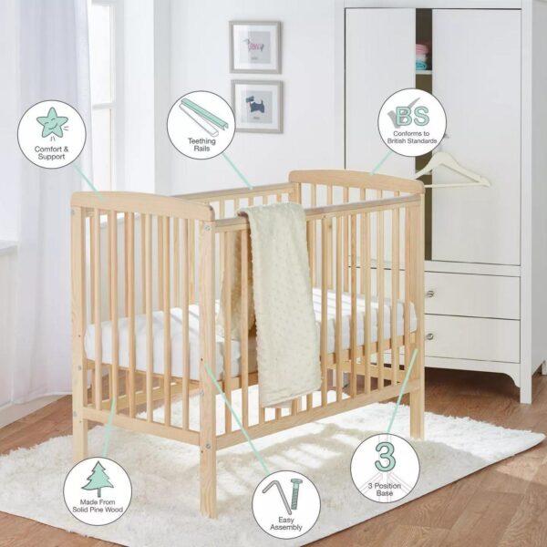 Baby Compact Cot Nat 099cc5ee5a9e4714396bd28890f22ea3