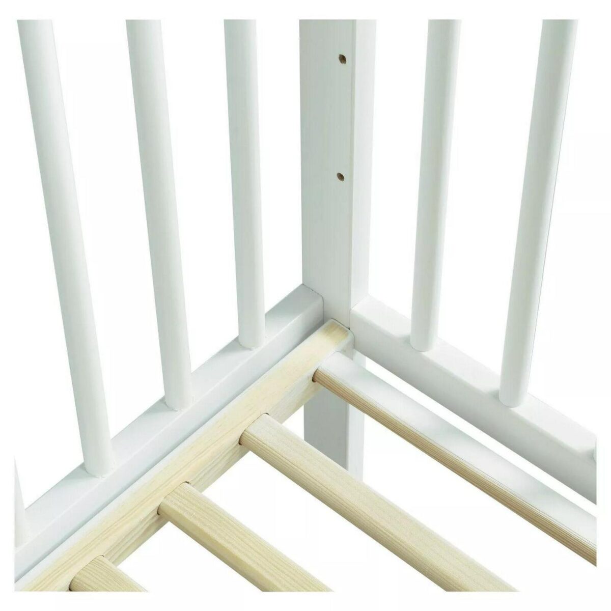Baby Cot Small White 689c3f627966dd3f92bc8a17d1033f0b