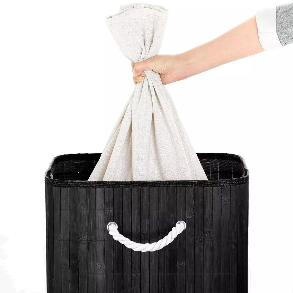 Bamboo Laundry Baske 07b88b3771fee8f5203200aadc60bbd5