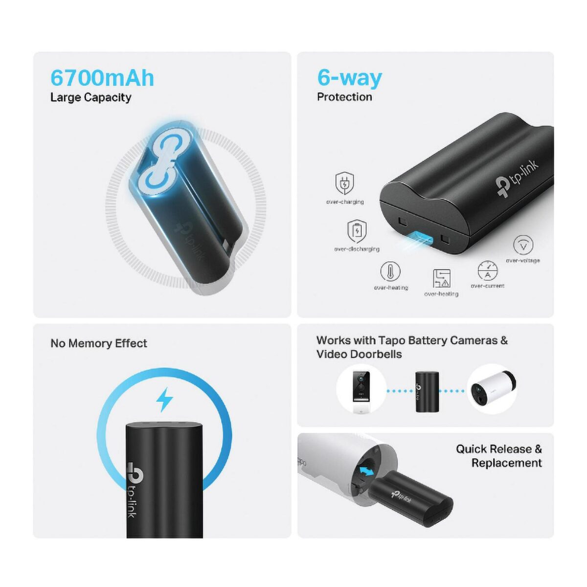 Battery Pack 6700mAh e31ac52b8f514ab063e1b9aaf12b1bc3