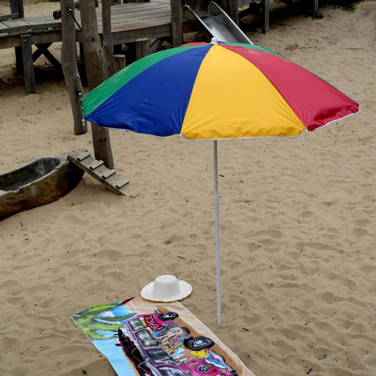 Beach Parasol Rainbo e56b43ad30d02d1c3a6dd65006ba8c16