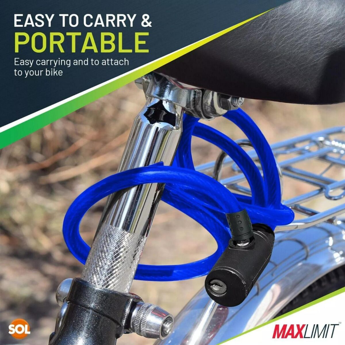 Bike Lock Cable with 16e01b84d1d2e1caa02432c119552f4f