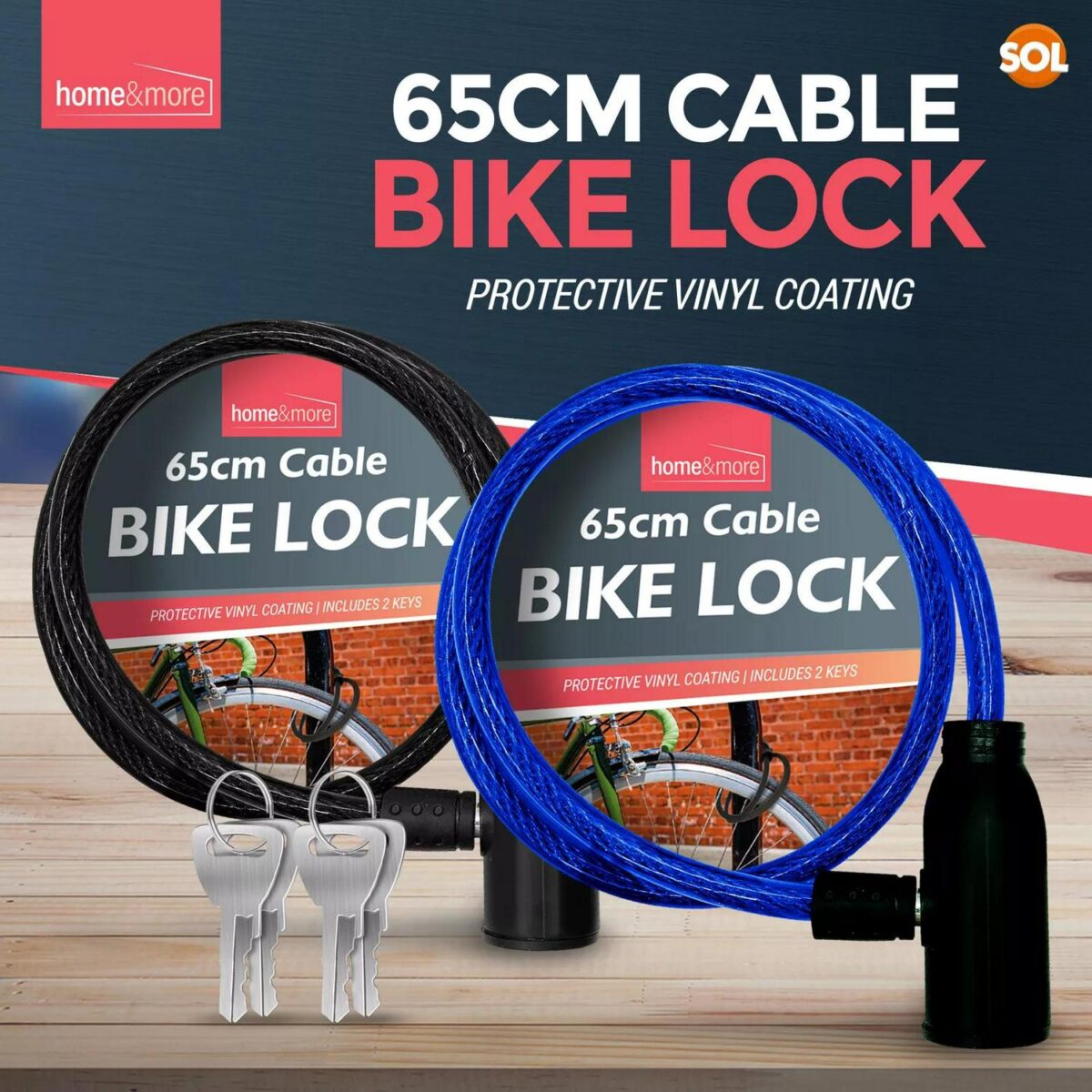 Bike Lock Cable with 8fffd875a87505930aa7571e144982a0