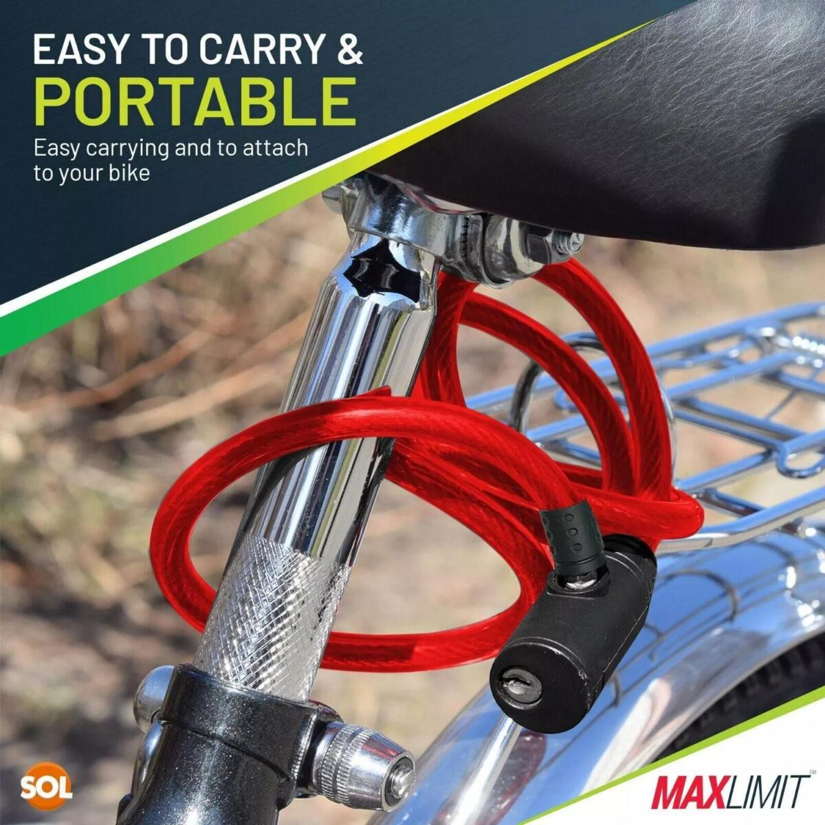 Bike Lock Cable with c2fe1f882825d003e03d5ec06f51e4e8