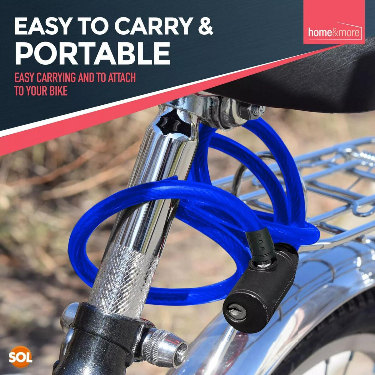 Bike Lock Cable with ffbd9ee53cc4cb535e5cdcd8a80667ff