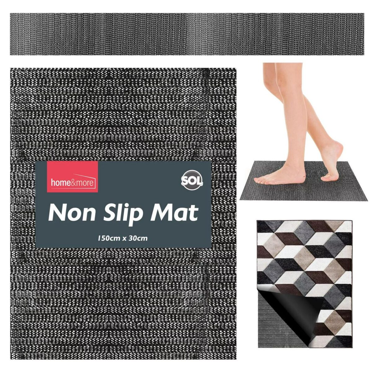 Black Anti Slip Mat 018c886fc7a6b472c49072ef442832da