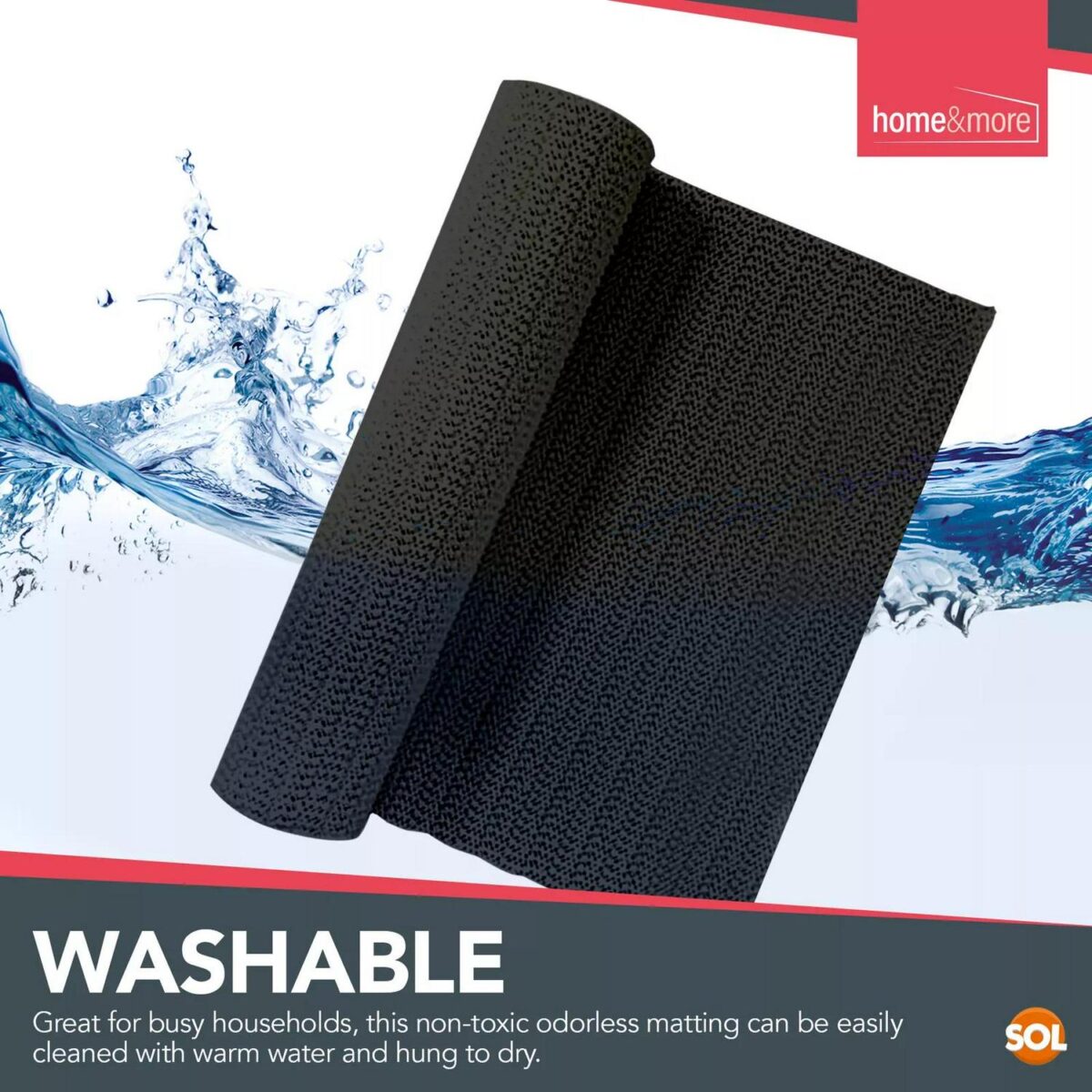 Black Anti Slip Mat a9fcef5f63edf59eb497efe59b45525a