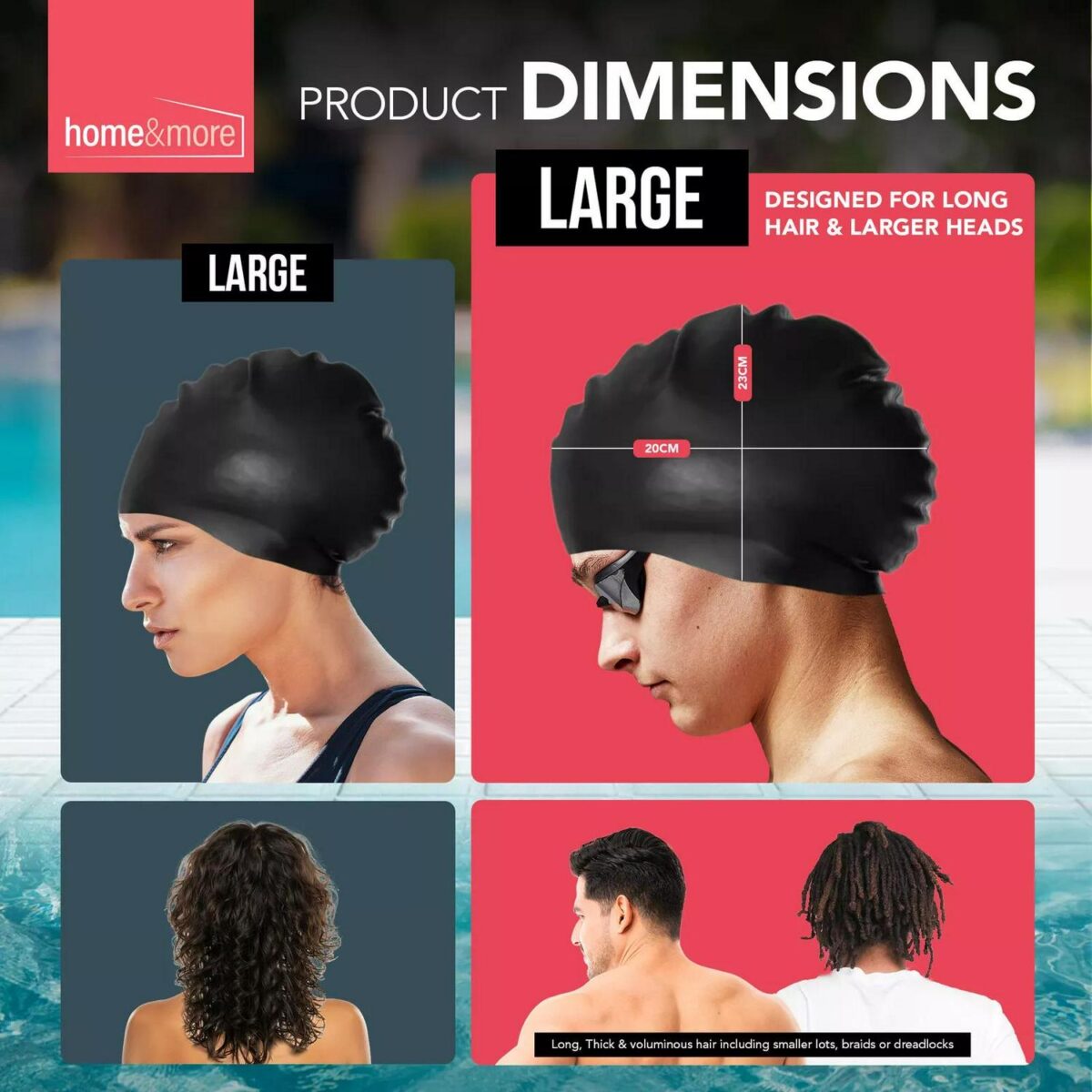 Black Swimming Cap A da6417b5b0fe5e9c0c470eef39a177f6