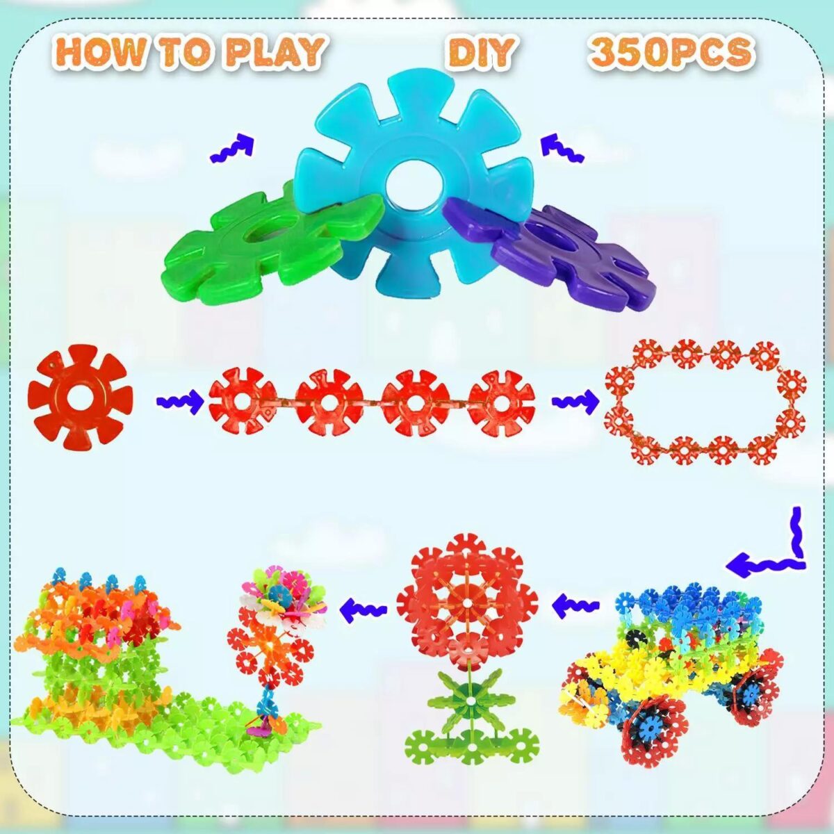 Building Toys 350PCS add9a50a331f3c04a7323efa7577850e