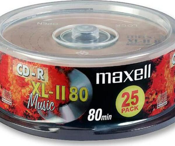 CD-R XL-II Blank CDs for Audio Recorders - Pack of 25-
