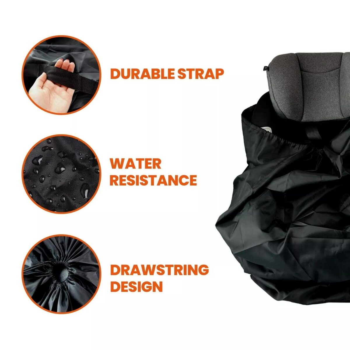 Car Seat Travel Bag baa1626f2d9b38fa06e2afa5bcab77e2