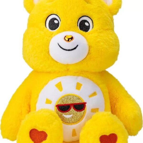 Care Bears Glitter Paillettes - 14'' Funshine Bear