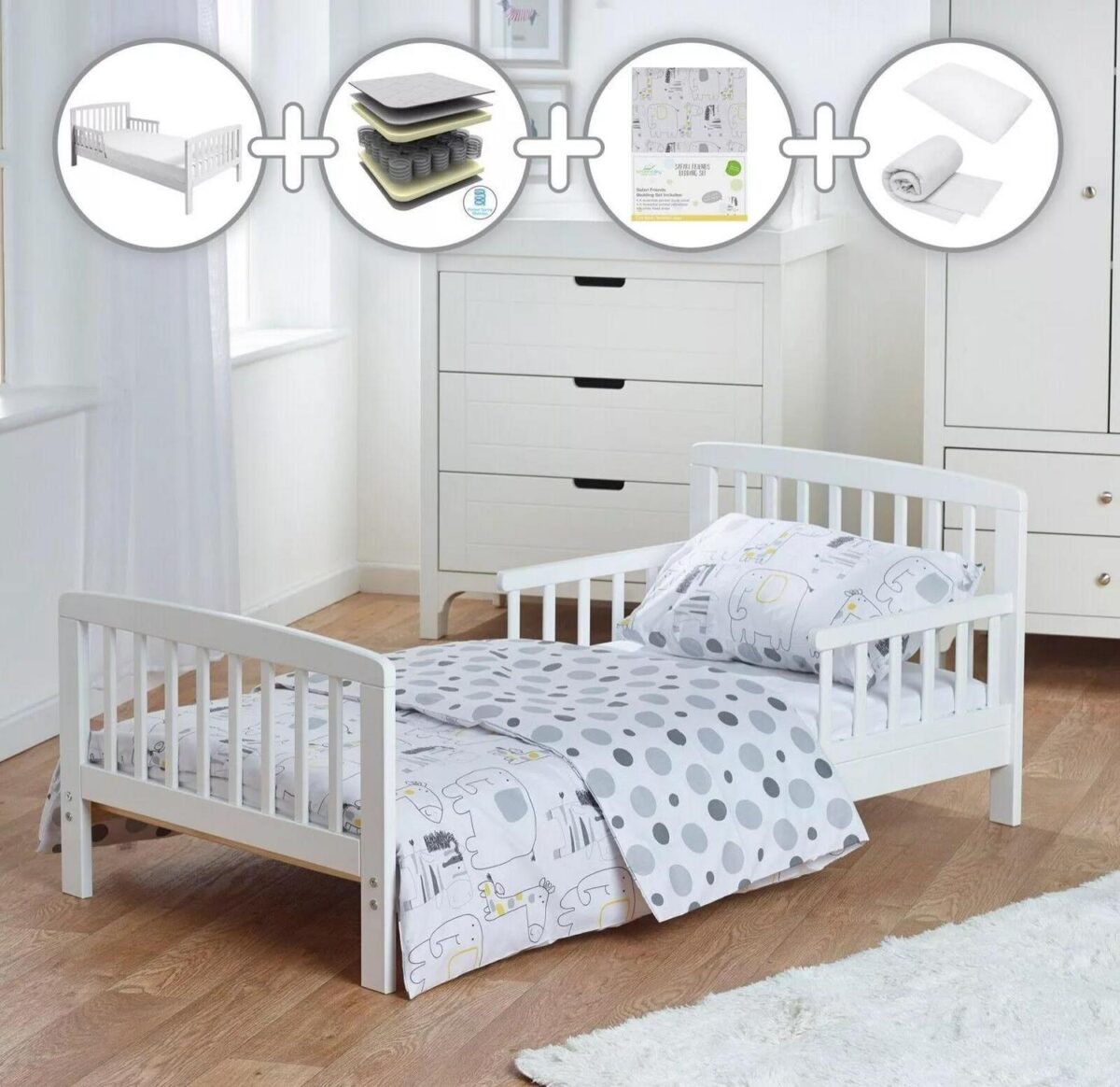 Complete Toddler Bed 7cb11b5213ec6801911ac587d61b57af