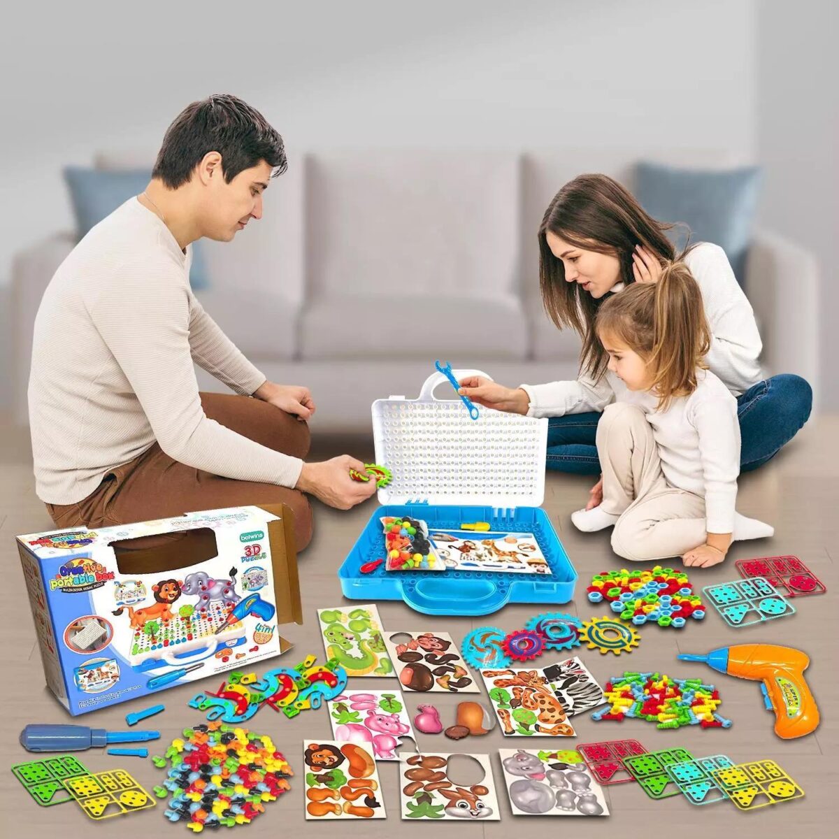 DIY Kids Building Bl d20c6070bdd545e9f692297921f83ad8