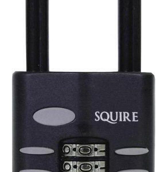 Die-Cast Recodeable Combination Padlock 60mm Black Extra Long Shackle-