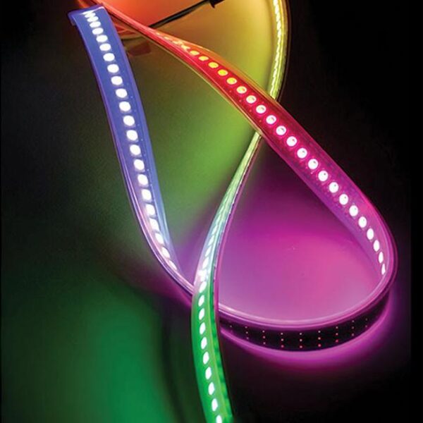 Digital Addressable 144 LED Strip, 1m WS2812B RGB LED-