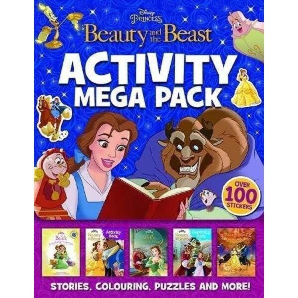 Disney Princess Beauty and the Beast Activity Mega Pack Wallet of Wonder Paperback