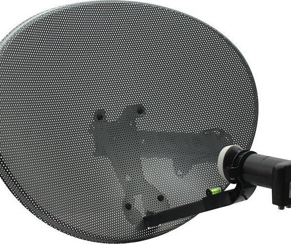 Elliptical Satellite Dish for Sky and Freesat, 43cm-