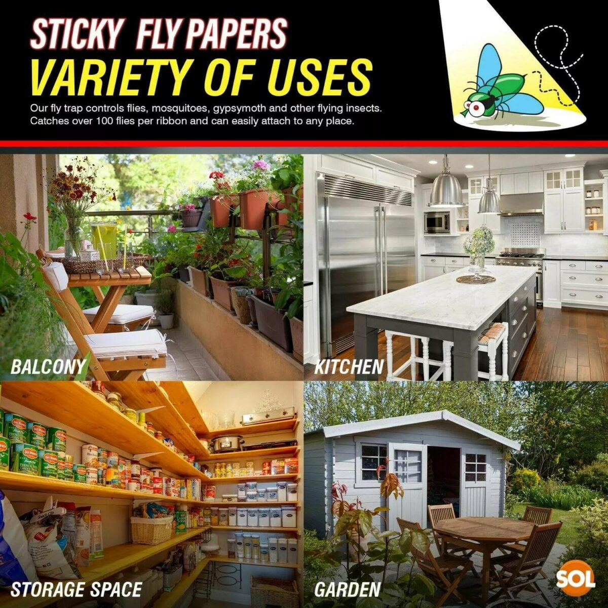 Fly Catcher Insect T 476953cdee7688411bcda654332c291c