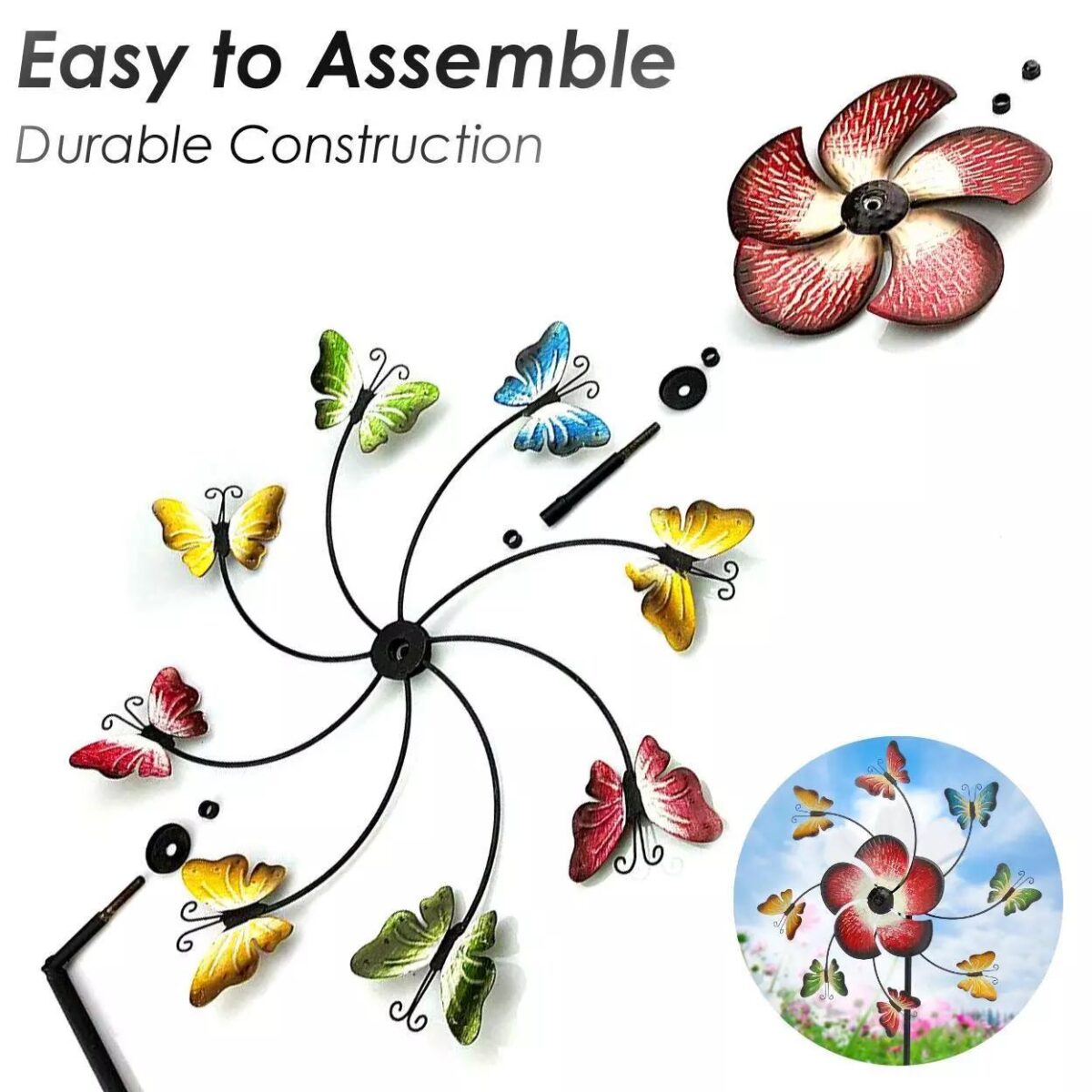 Garden Metal Windmil d7d9b8969c15a99160975026521a8651