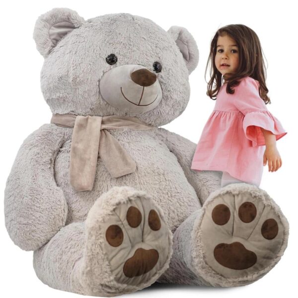 Giant Teddy Bear wit bd78aa9f8ee0df5a0aeed11b76fc2bbe