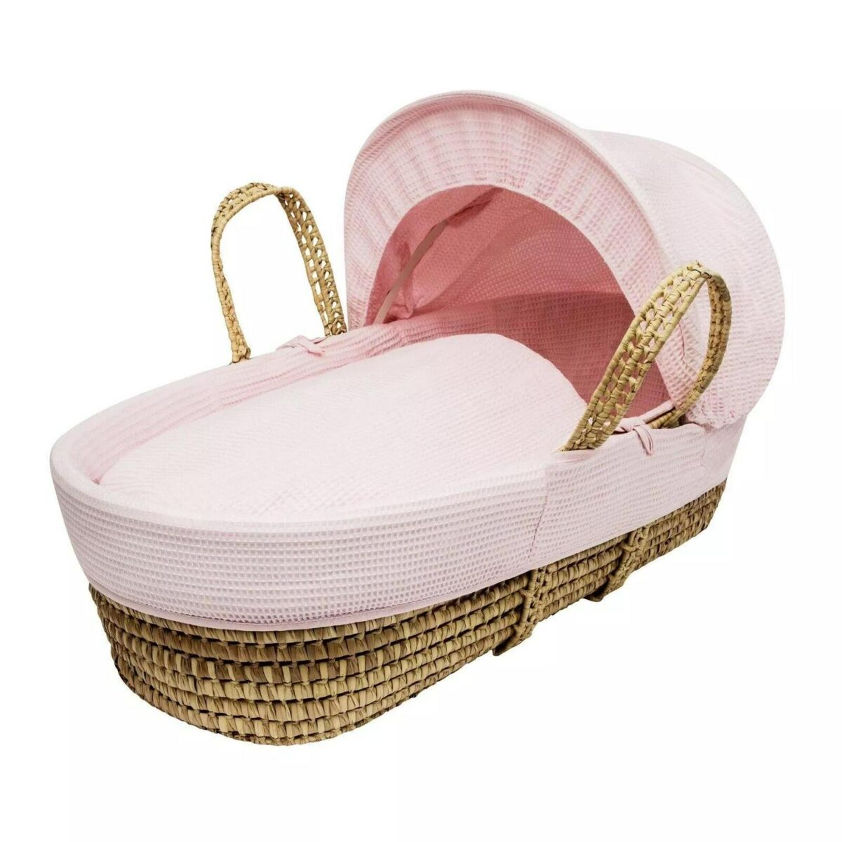 Girls Pink Waffle Mo a414559eb6be1347b709998b37b43406