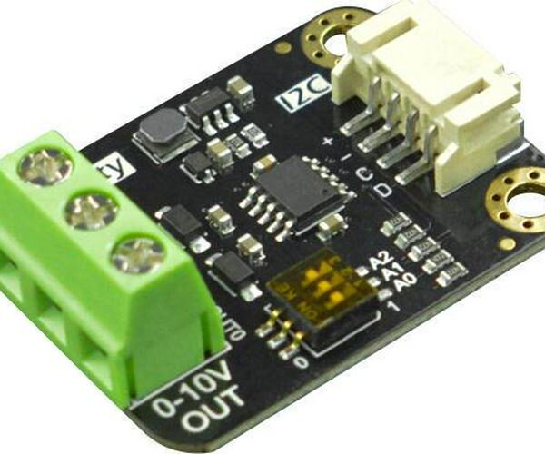 Gravity: 2 Channel I2C DAC Module, 0-10V-