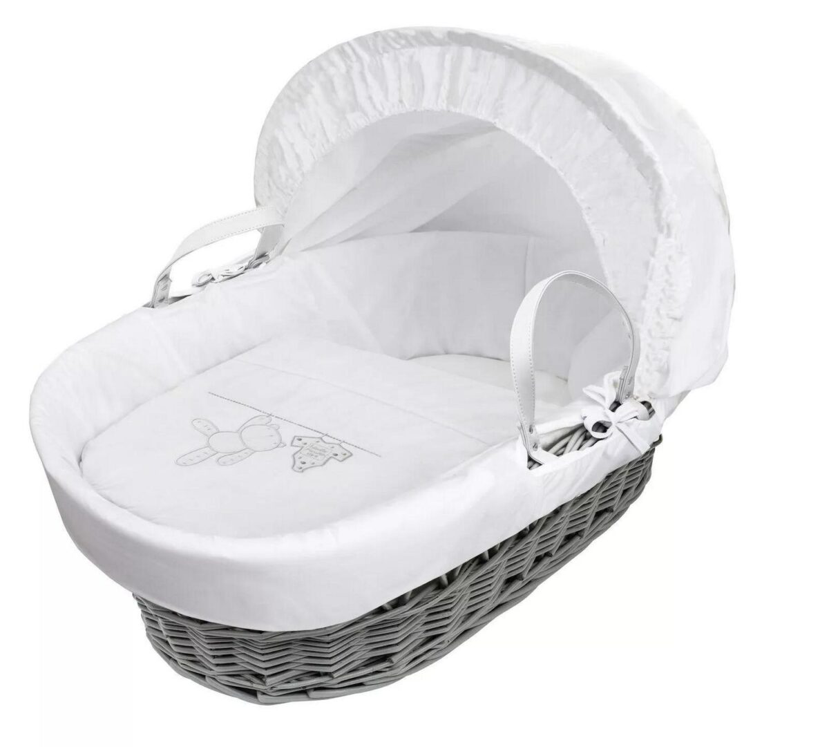 Grey Wicker Moses Ba c7a34130495dcf32d956ebe79703ba36