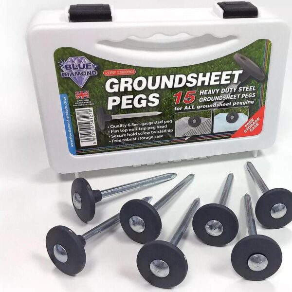 Groundsheet Pegs Blu 23ffb731a1110f8ded61229bb615518c
