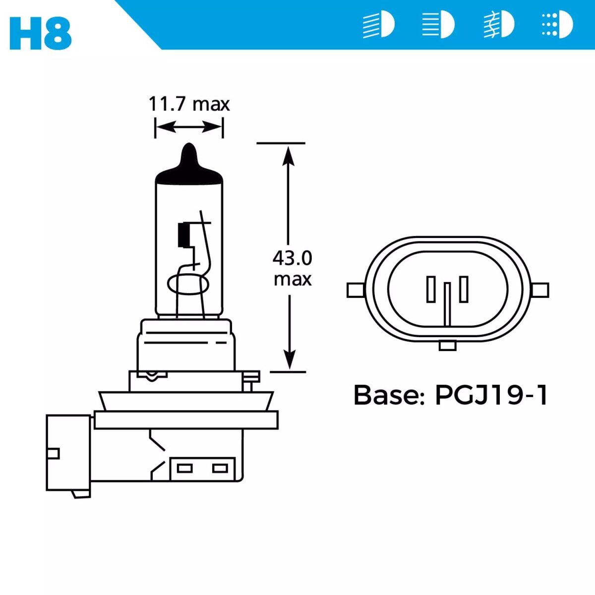 H8 Headlight Bulb Re 2ee688e251c3d9e83c6680e8b0b5386e 1