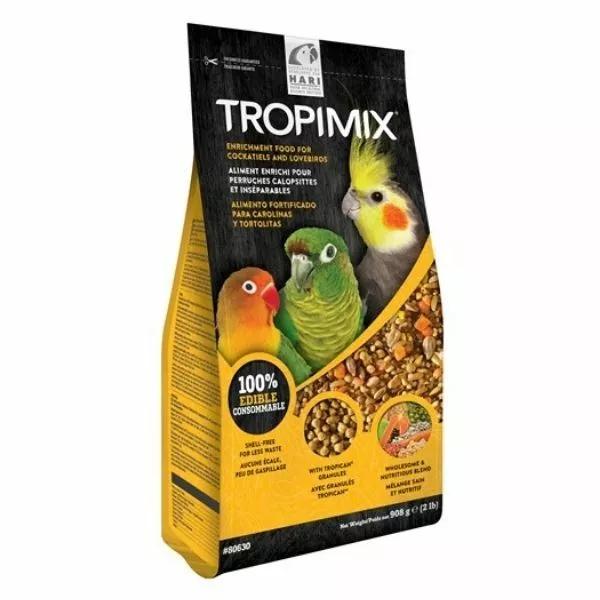 Hagen Hari Tropimix Cockatiel and Lovebird 100% Edible Premium Bird Food 908g 2lb