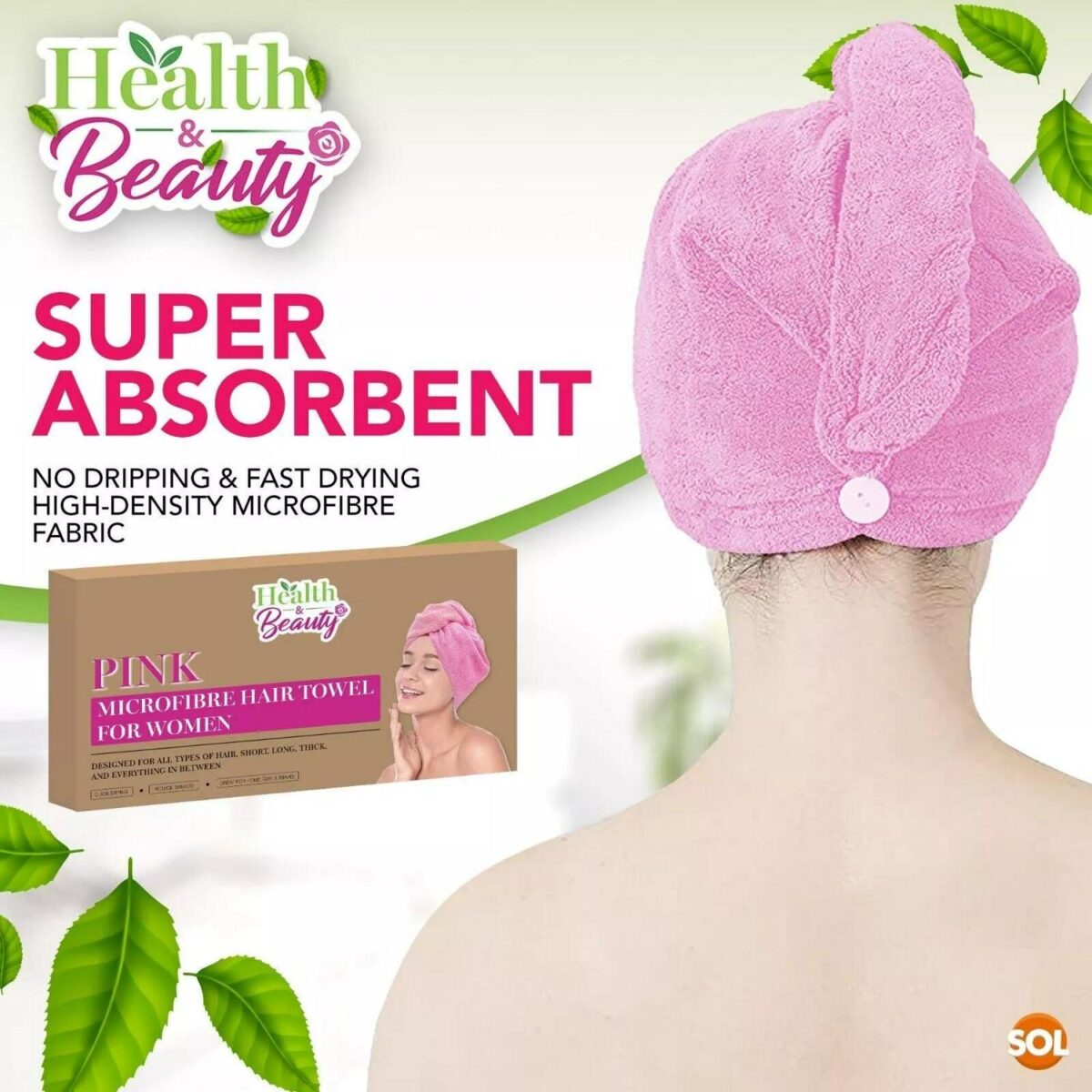 Hair Turban Towel Mi 403341cd08de090132e6110555713e18