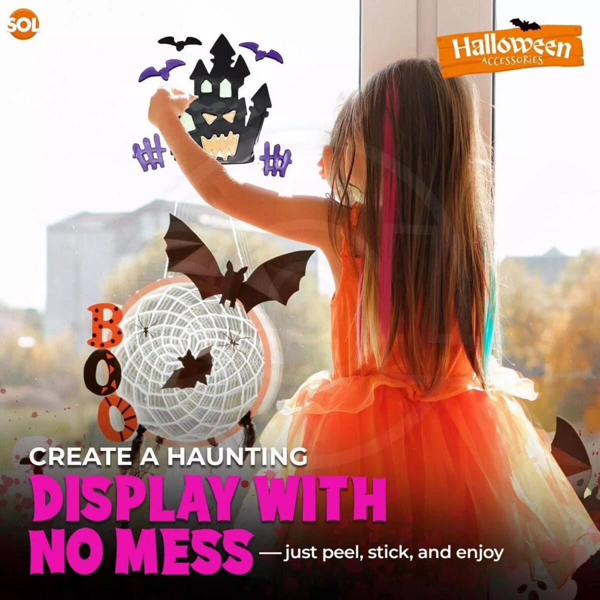 Halloween Window Gel 688d64a0ef23afc08bf90fda9ae0f9e6