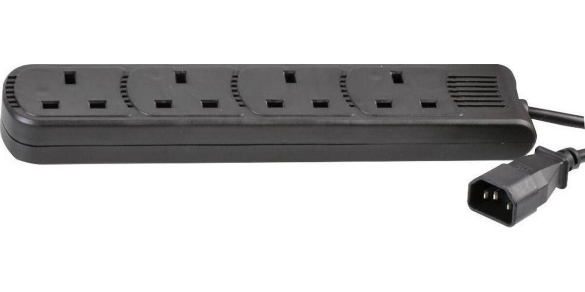 IEC C14 Plug to 4 Ga 2da686d55c68a4aa865c17c0df9a2f12
