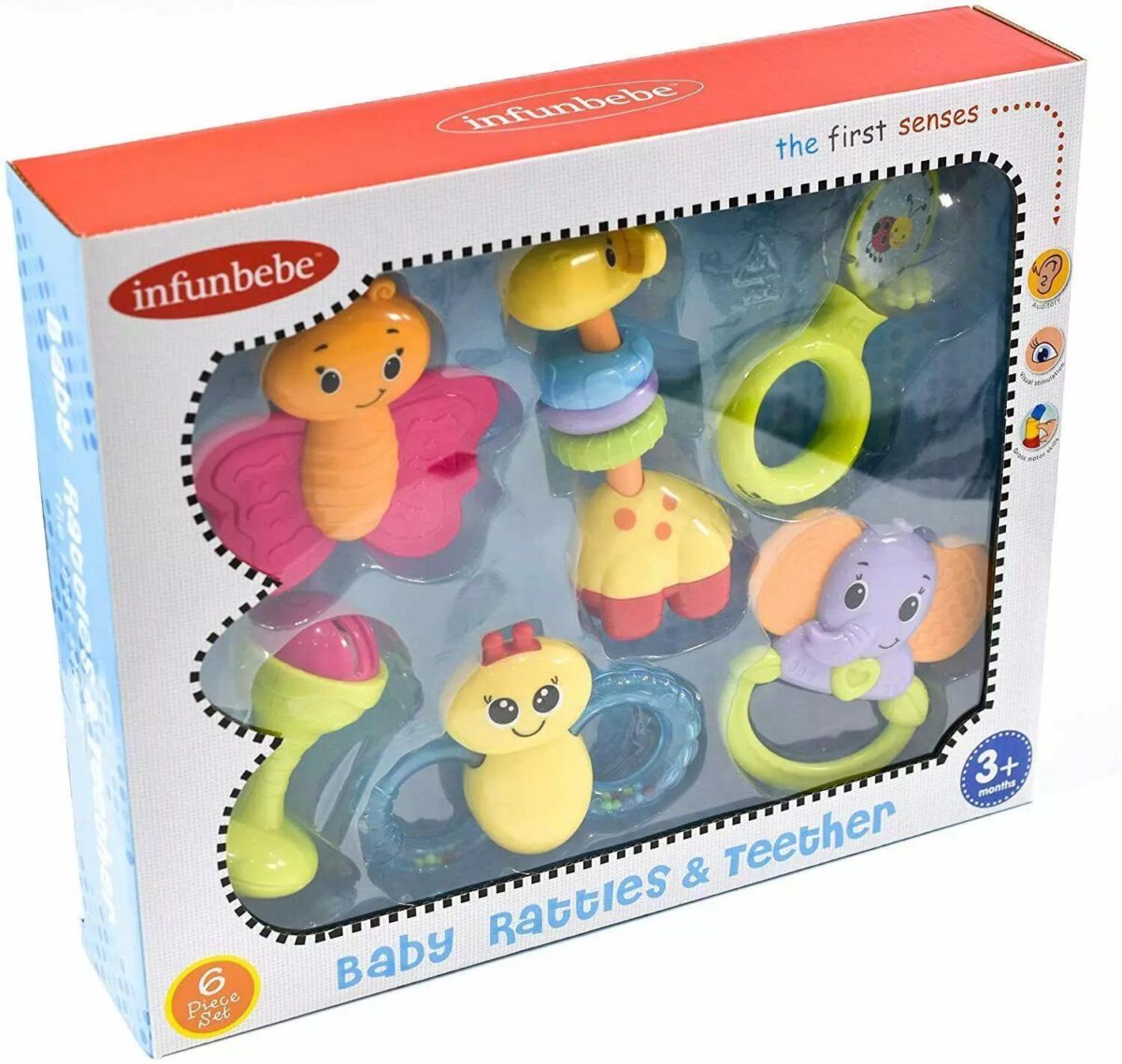Infunbebe Baby Rattl 7a9c6934c220e56cec1b7979286cbb2e