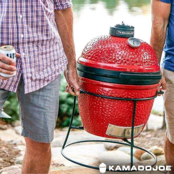 Kamado Joe Junior 13.5  (34cm) Ceramic Charcoal Barbecue Grill + Cover