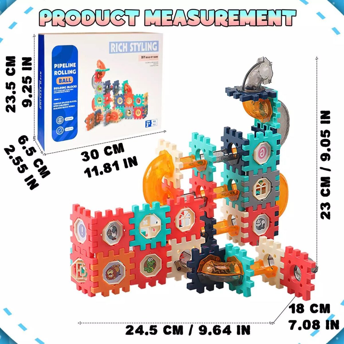 Kid 98PCs Ball Marbl 7c65ef532bb6f624a6101c48f203b319