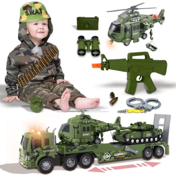 Kid Military Truck H 5b7aa60ee57882f07cb1d567f027d838