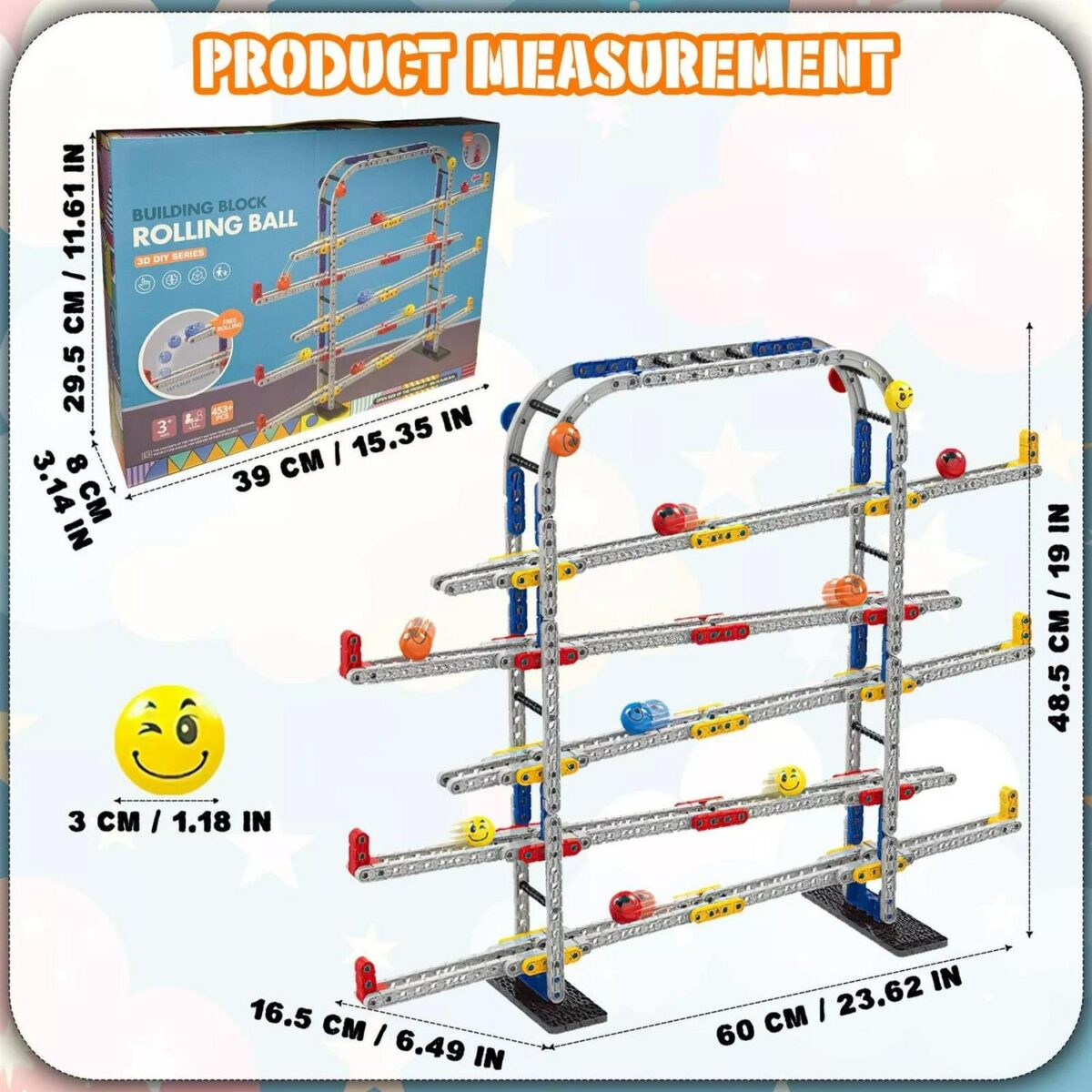 Kids 453 PCs Marble dedfa2534a4331866d5f164c0df74c44