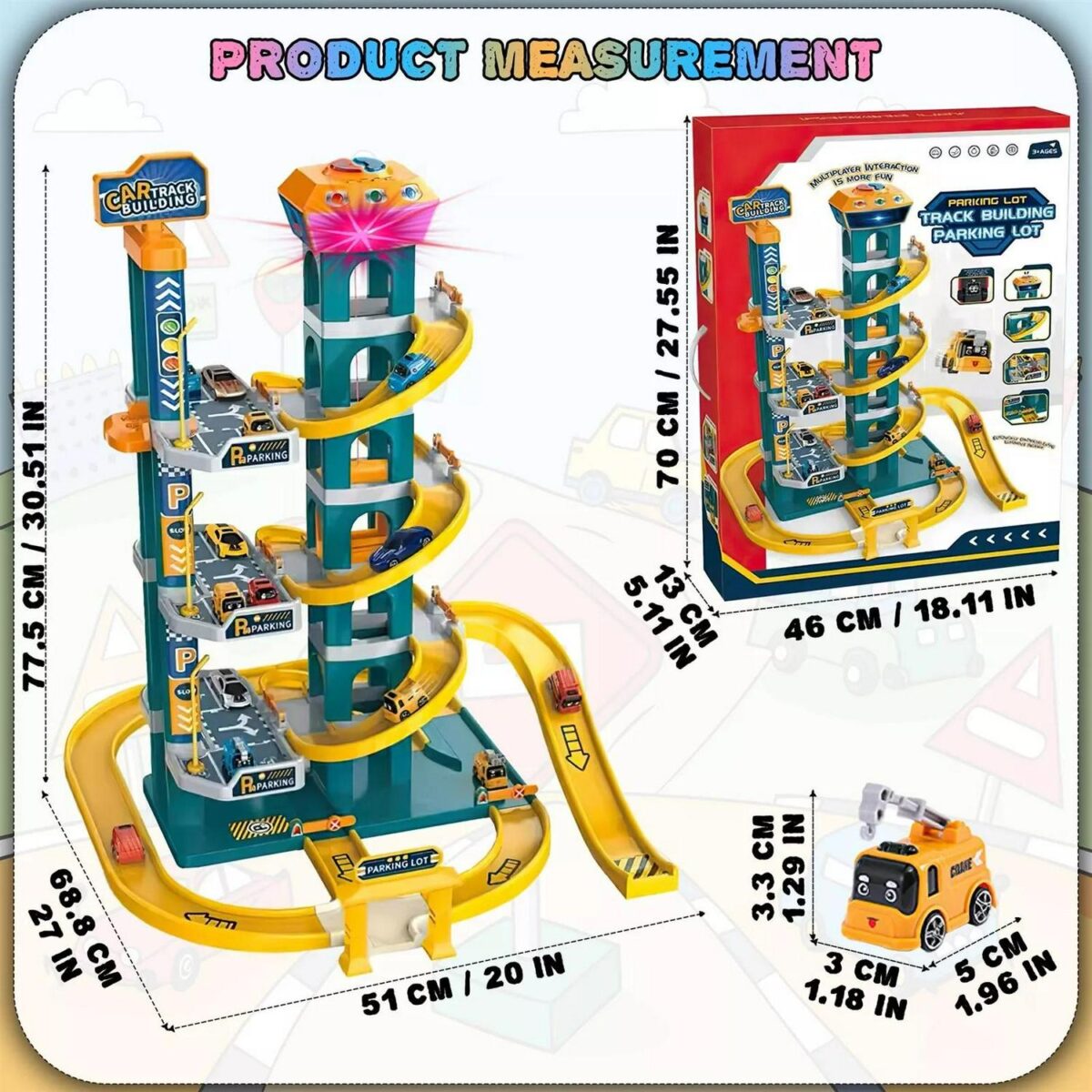 Kids 4 Storey Car Pa 88bfba79caed1d4fd45174adda4fbfad