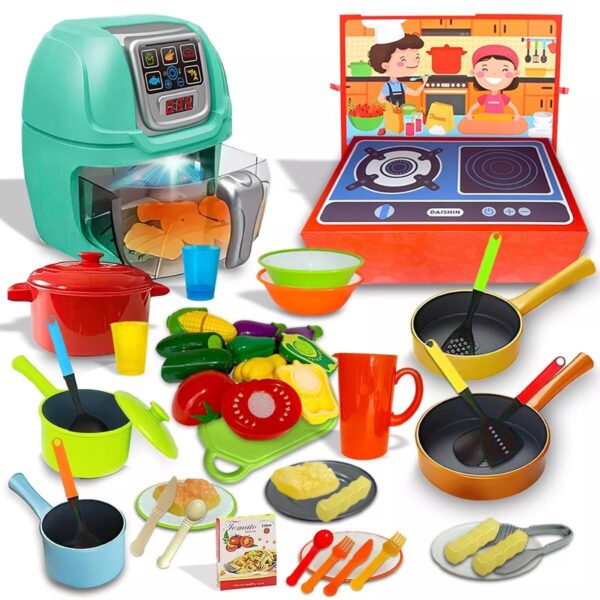 Kids 54PCS Play Kitc fed92461658d7698e59860b554f9ee3c