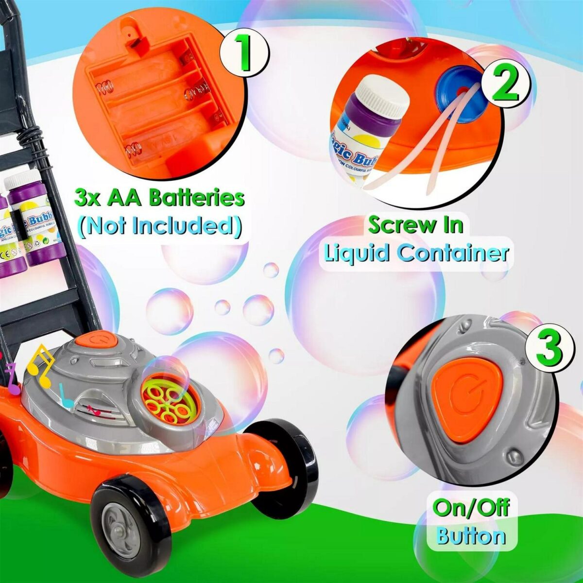 Kids Bubble Mower Bu 9a8753a8f0508667960214ba9d799ddf