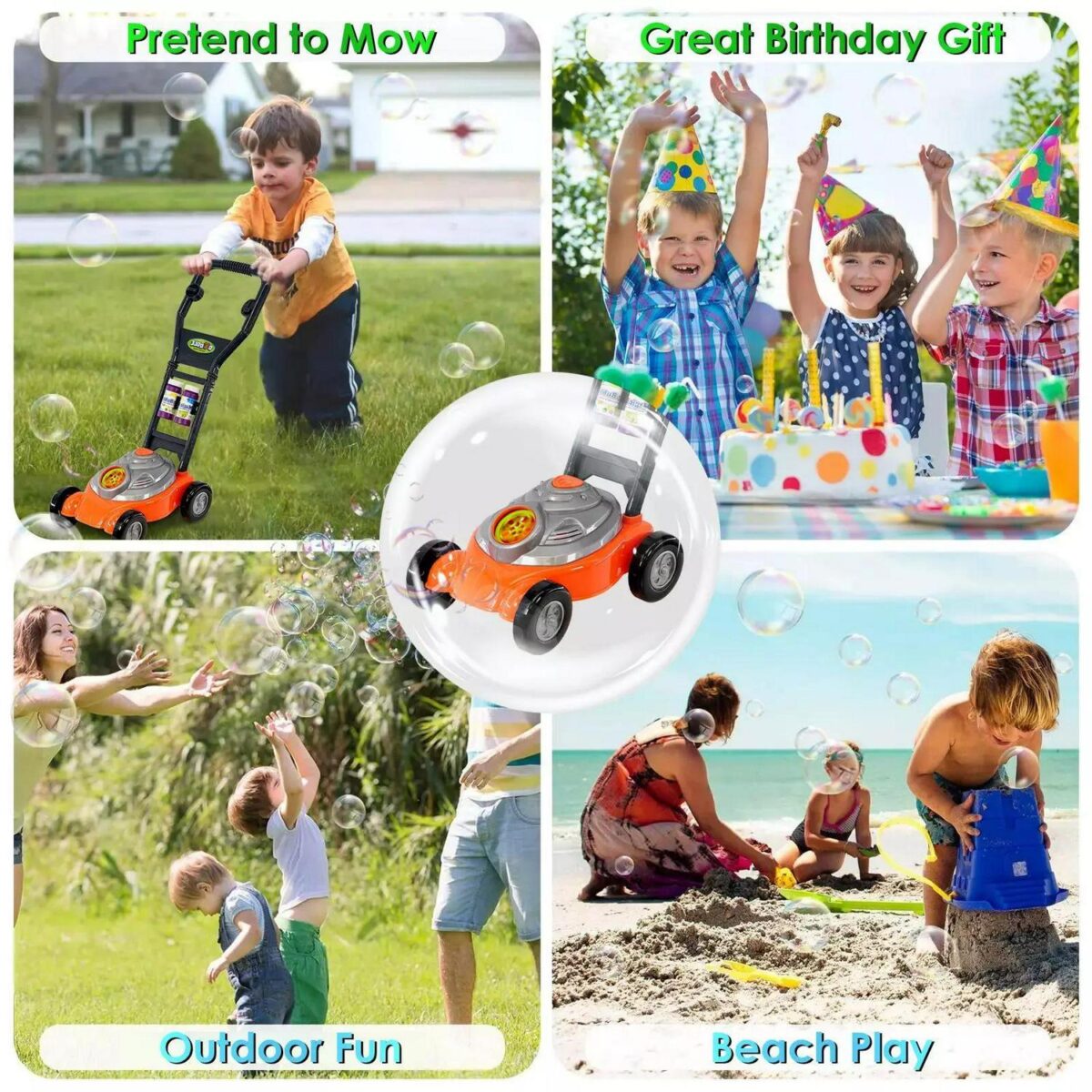 Kids Bubble Mower Bu d6e1a42830ed07b7268068433c147e35