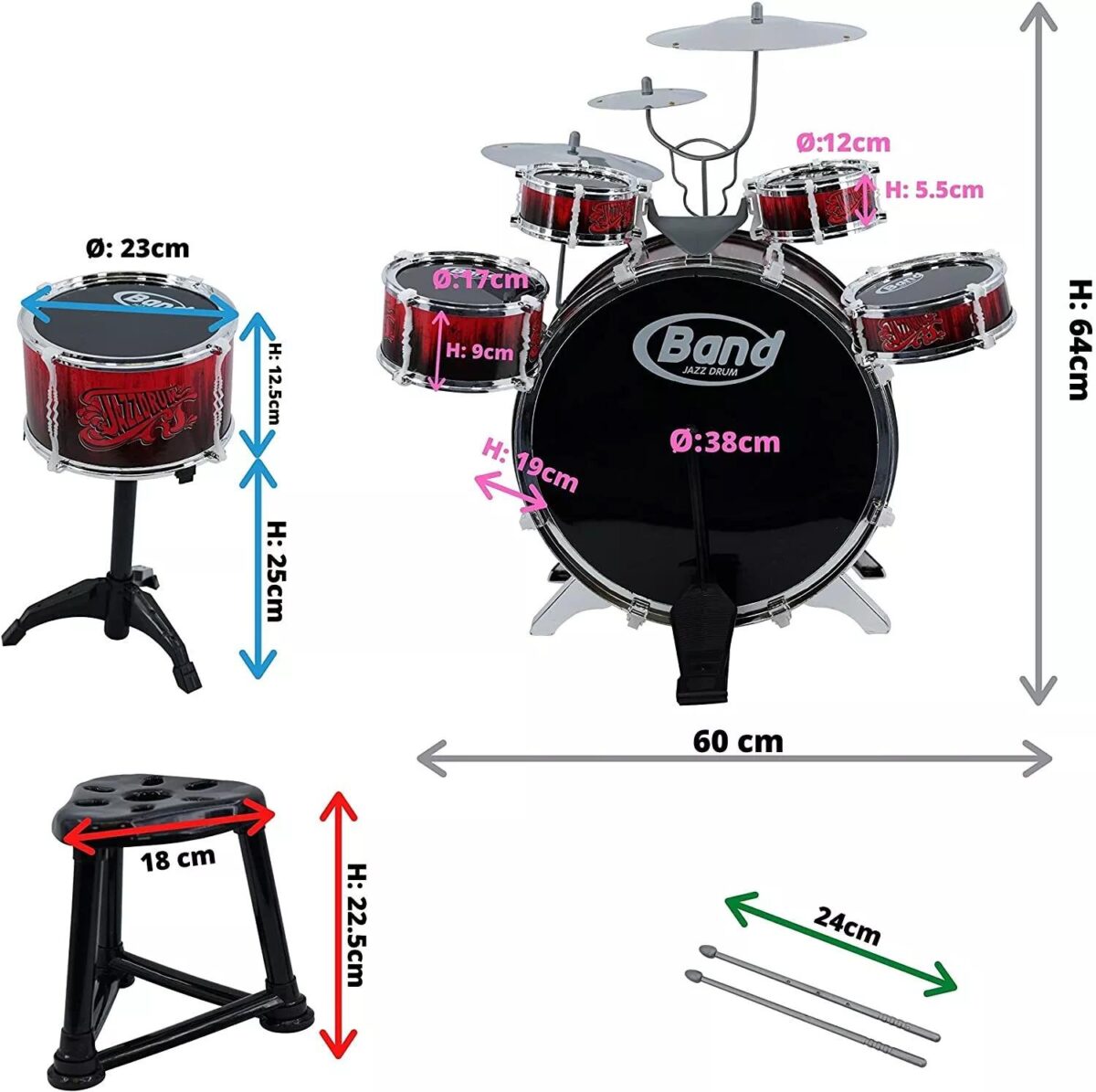 Kids My First Drum K 44d67ba2f2d03a9b7d5e8c460c93350a