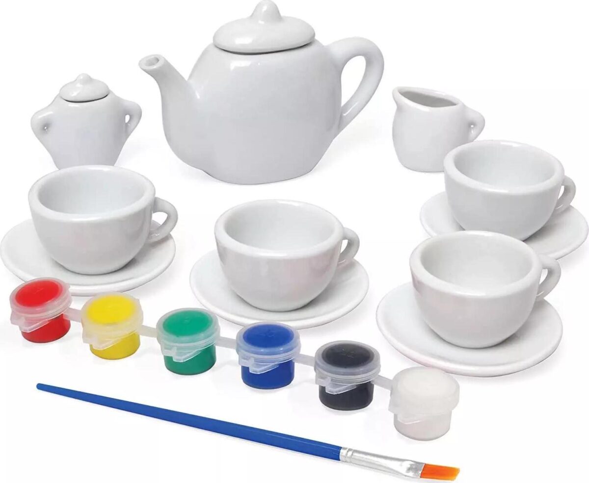 Kids Paint on Teapot a92131d75336d767d2ce22433897fba4