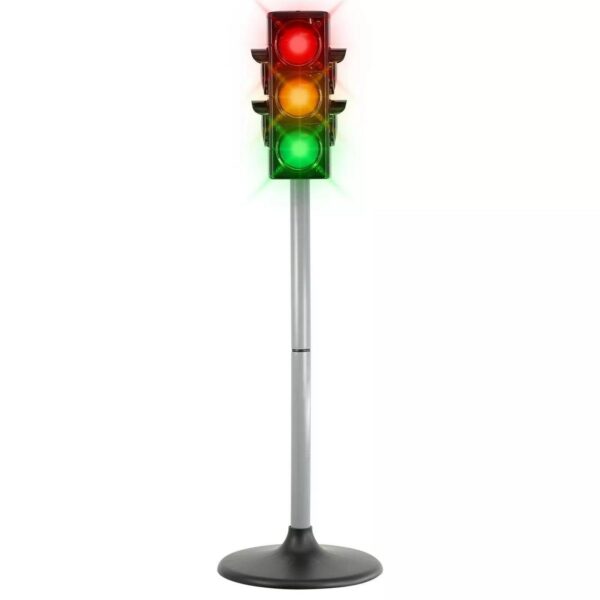 Kids Road Safety Traffic Light with Sounds and Lights Educational Role Play Toy