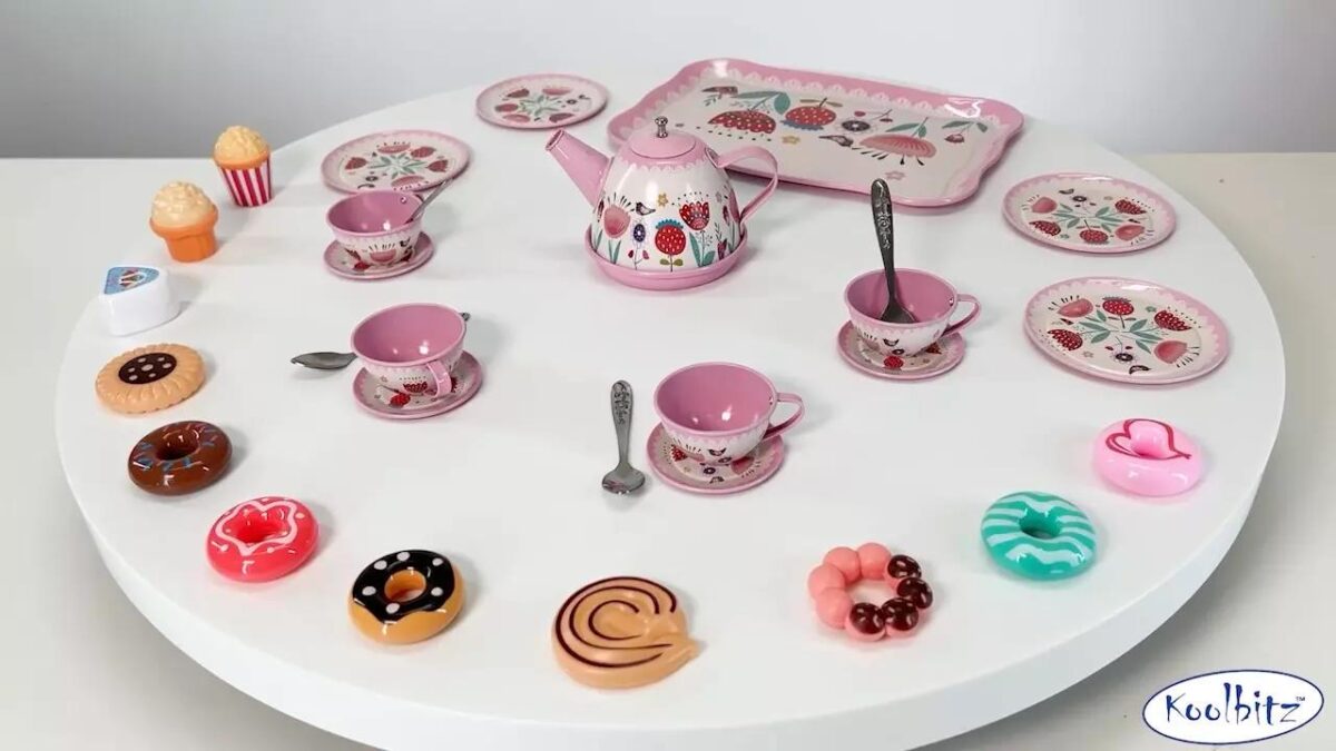 Kids Tea Party Set w 0784edae0995383b12fa06f3c98b7f99