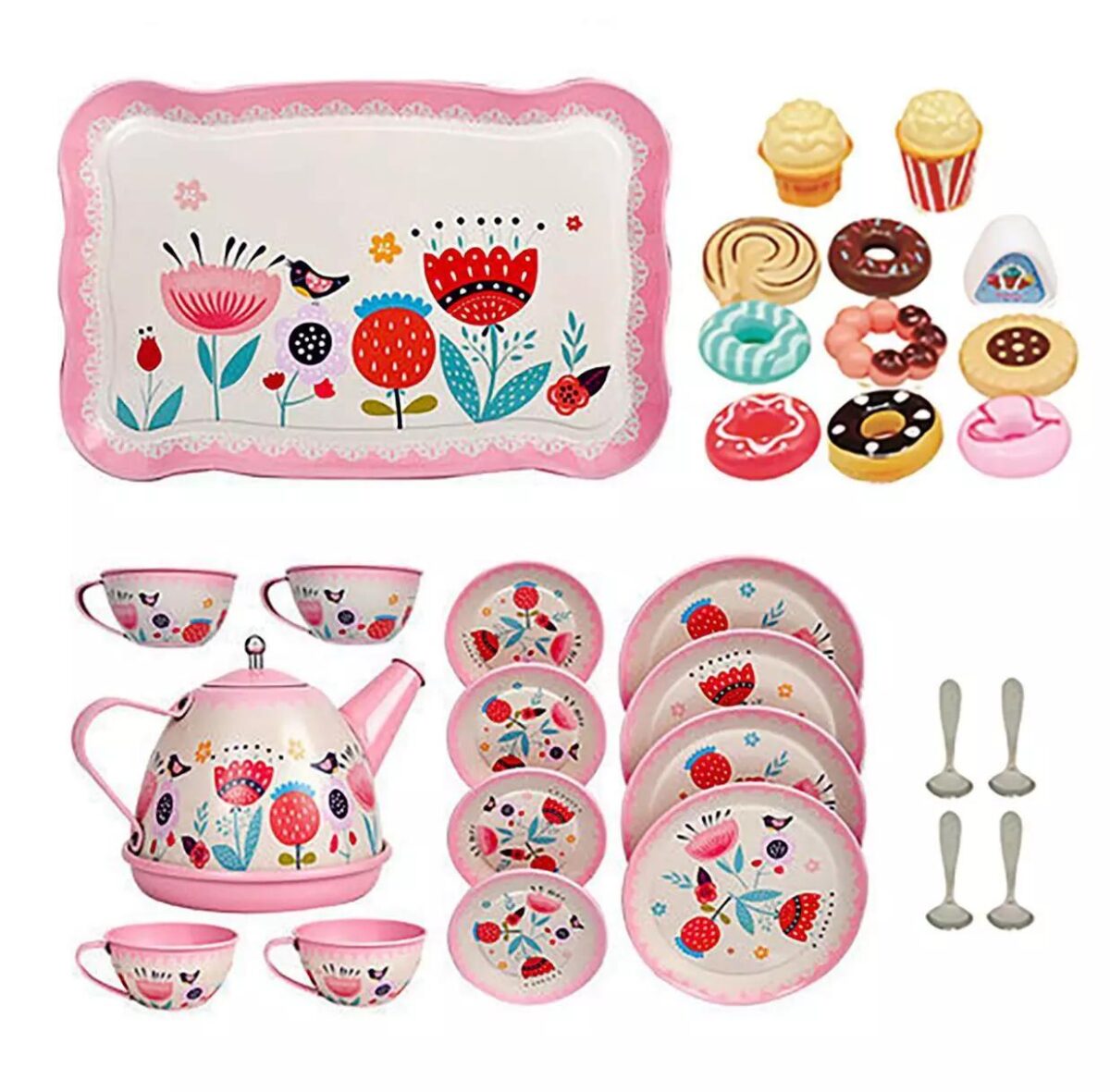 Kids Tea Party Set w 5d243484abbe24c9b5254926f192fe23