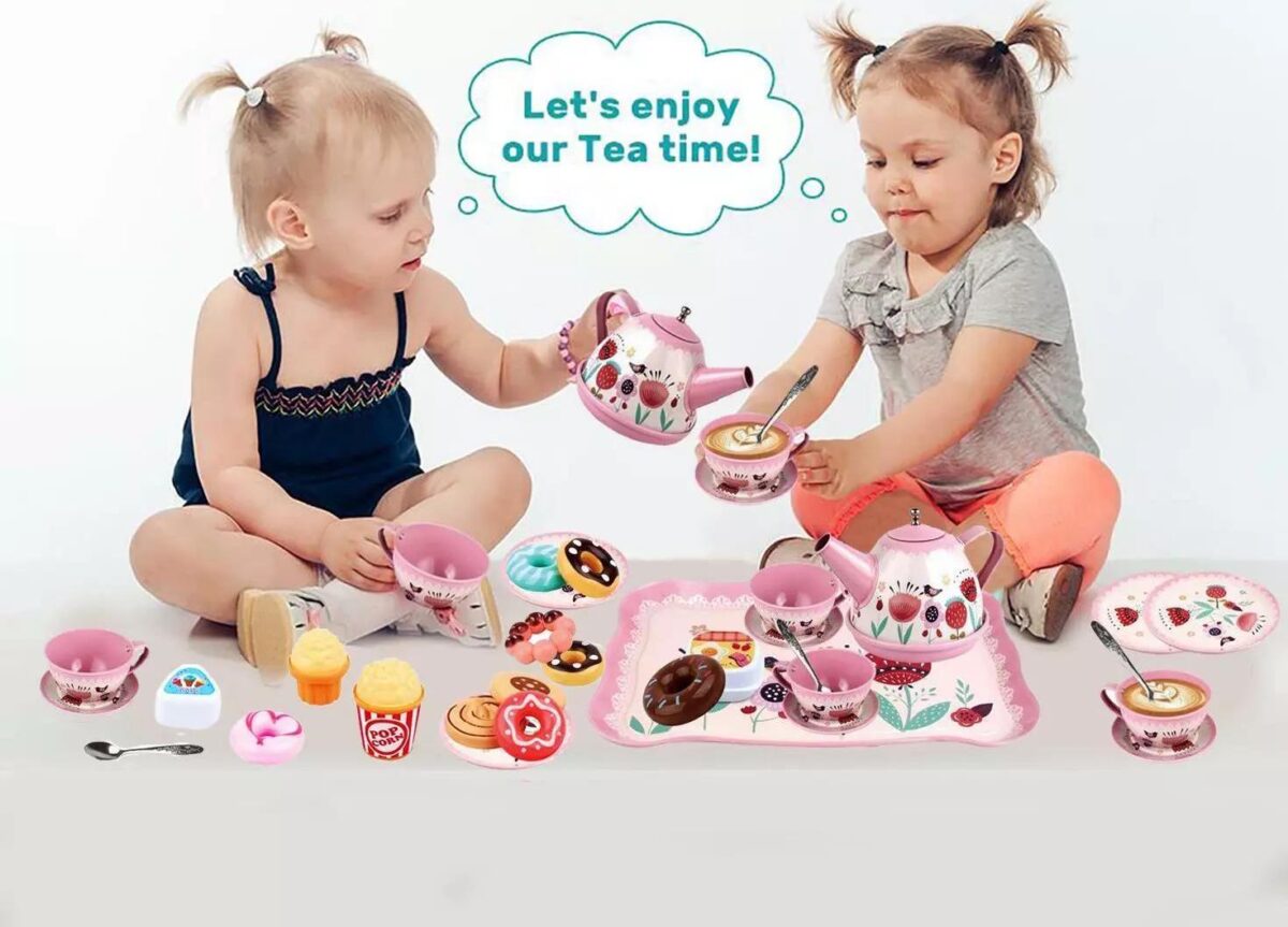 Kids Tea Party Set w 677852388d23a7472286b48aa4b158c5